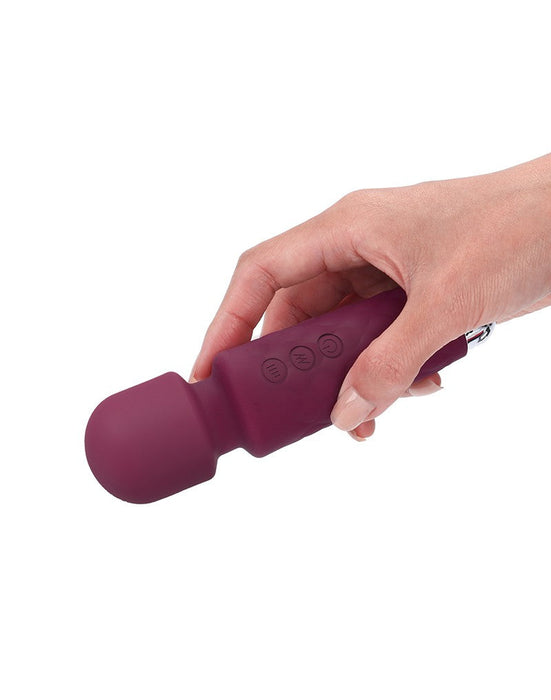 Dorcel - Mini Wanderful - Mini Wand Vibrator - Plum-Laced-up.nl