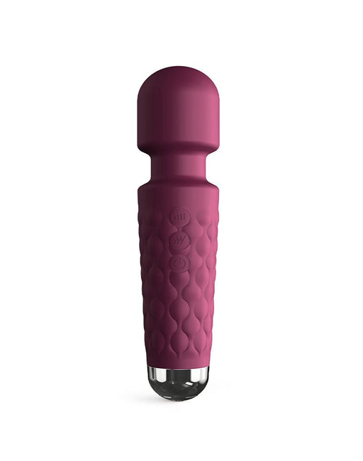 Dorcel - Mini Wanderful - Mini Wand Vibrator - Plum-Laced-up.nl