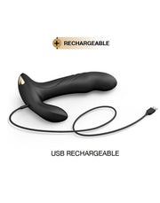 Dorcel - Multi P-Joy - Roterende Prostaat Massager - Met Afstandsbediening - Zwart-Laced-up.nl