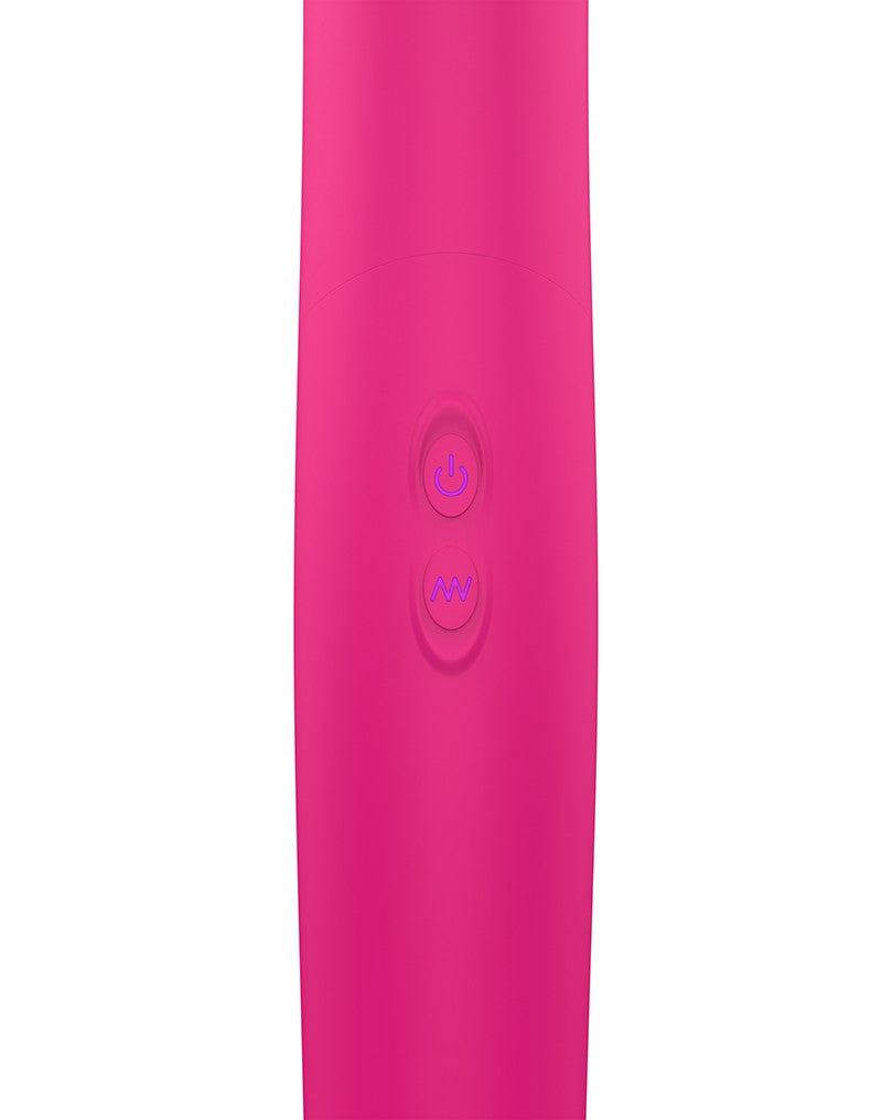 Dorcel - Orgasmic Double Do - Dubbele Vibrerende En Stotende Dildo - Roze-Laced-up.nl