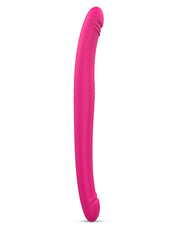 Dorcel - Orgasmic Double Do - Dubbele Vibrerende En Stotende Dildo - Roze-Laced-up.nl