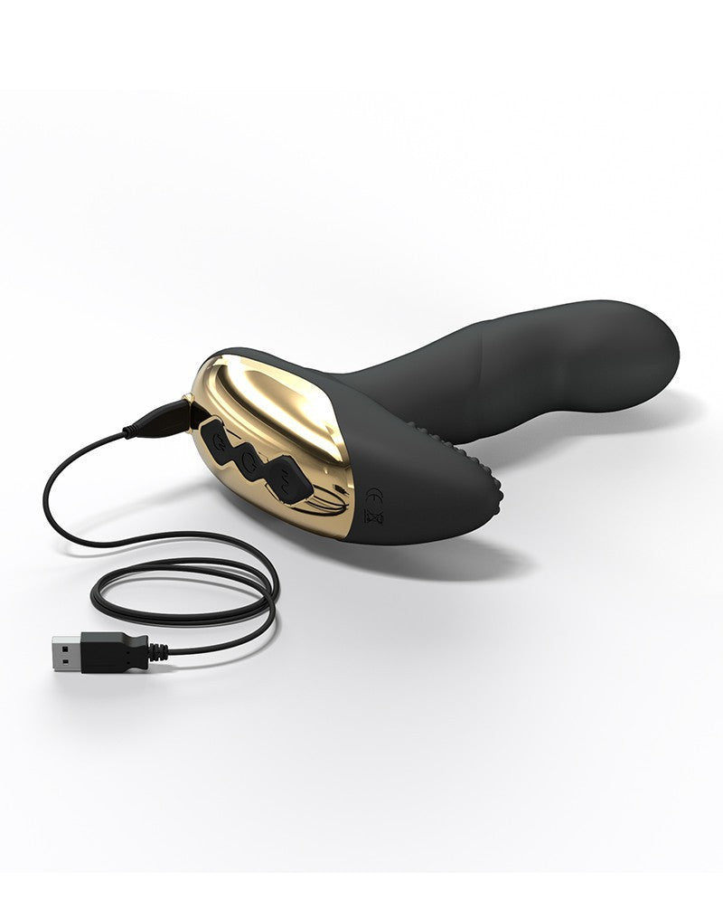 Dorcel - P-Finger - Verwarmende Prostaat Vibrator - Met Afstandsbediening - Zwart-Laced-up.nl