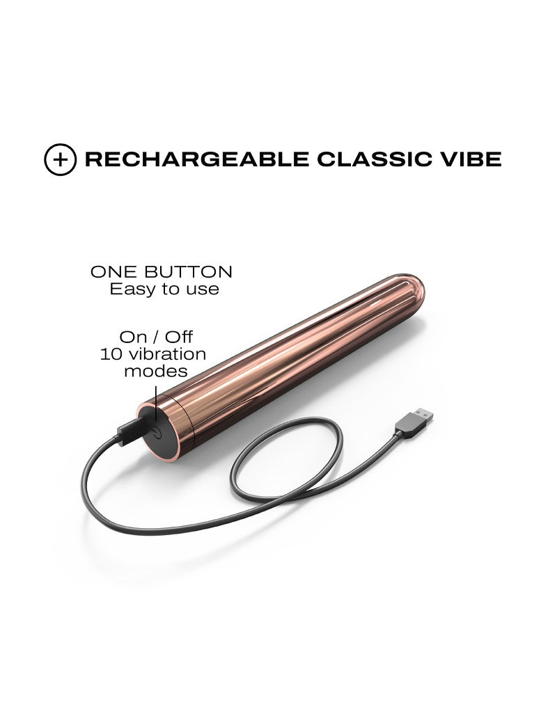Dorcel - Pink Lady 2.0 - Klassieke Vibrator - Rosé Goud-Laced-up.nl