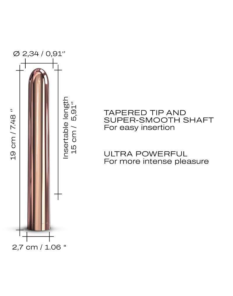 Dorcel - Pink Lady 2.0 - Klassieke Vibrator - Rosé Goud-Laced-up.nl