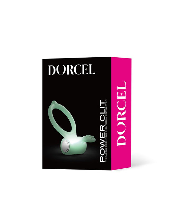 Dorcel - Power Clit - Glow In The Dark - Vibrerende Cockring Met Clitoris Stimulator-Laced-up.nl