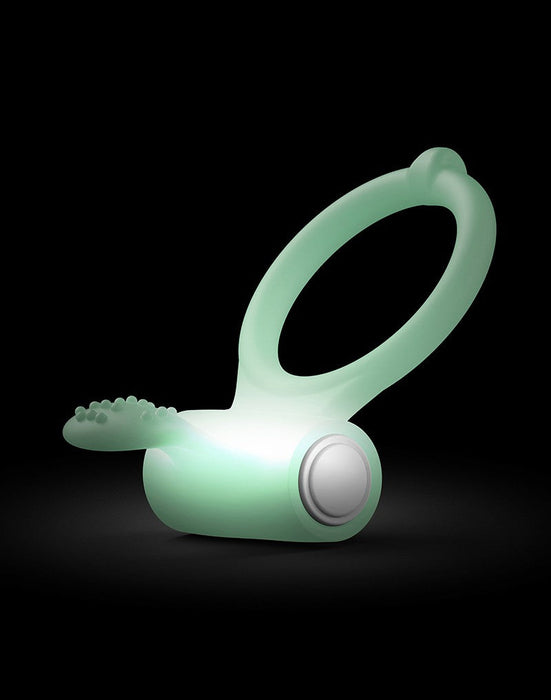 Dorcel - Power Clit - Glow In The Dark - Vibrerende Cockring Met Clitoris Stimulator-Laced-up.nl