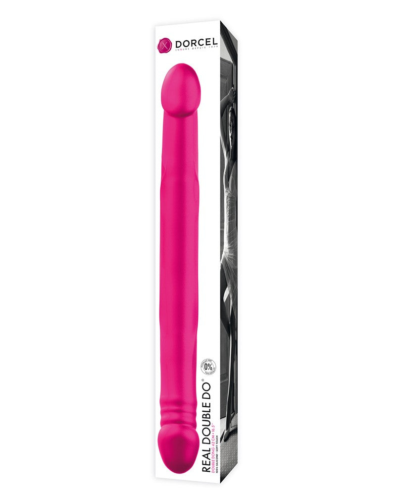 Dorcel - Real Double Do - Dubbele Dildo - Roze-Erotiekvoordeel.nl