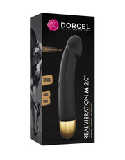 Dorcel - Real Vibration M - Realistische Vibrator - Zwart-Laced-up.nl