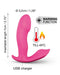 Dorcel - Secret Clit - G-spot Stimulator - Verwarmend - Met Voice Control - Roze-Laced-up.nl