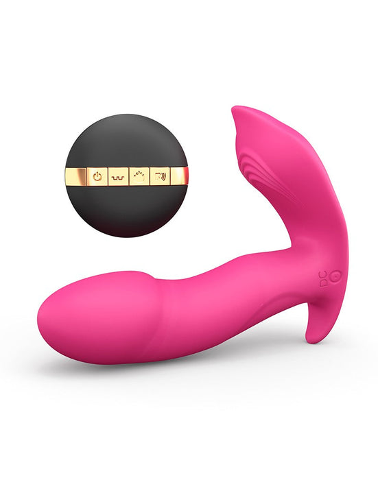 Dorcel - Secret Clit - G-spot Stimulator - Verwarmend - Met Voice Control - Roze-Laced-up.nl
