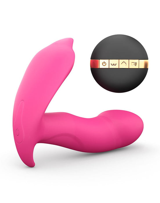 Dorcel - Secret Clit - G-spot Stimulator - Verwarmend - Met Voice Control - Roze-Laced-up.nl
