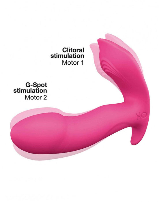 Dorcel - Secret Clit - G-spot Stimulator - Verwarmend - Met Voice Control - Roze-Laced-up.nl