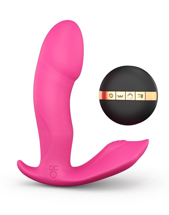 Dorcel - Secret Clit - G-spot Stimulator - Verwarmend - Met Voice Control - Roze-Laced-up.nl