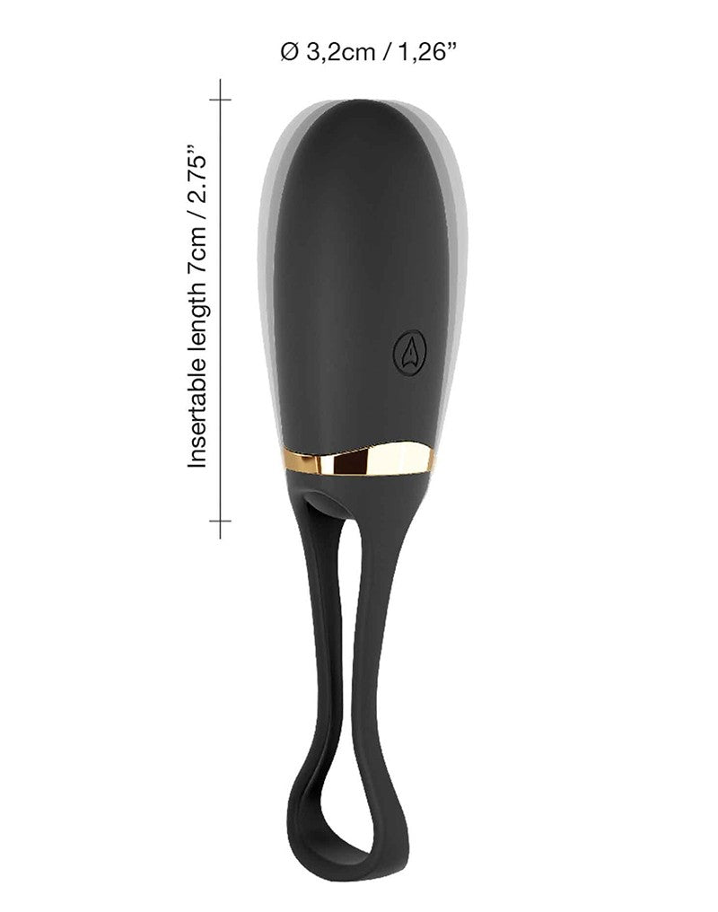 Dorcel - Secret Delight - Vibrerend Ei - Met Voice Control - Zwart-Laced-up.nl