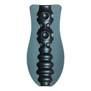 Dorcel - Sili-Cup - Dual Sensation Masturbator - Siliconen - Blauw Metallic-Erotiekvoordeel.nl