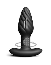 Dorcel - Spin Plug - 360 Graden Roterende Vibrerende Anaal Plug - Zwart-Laced-up.nl