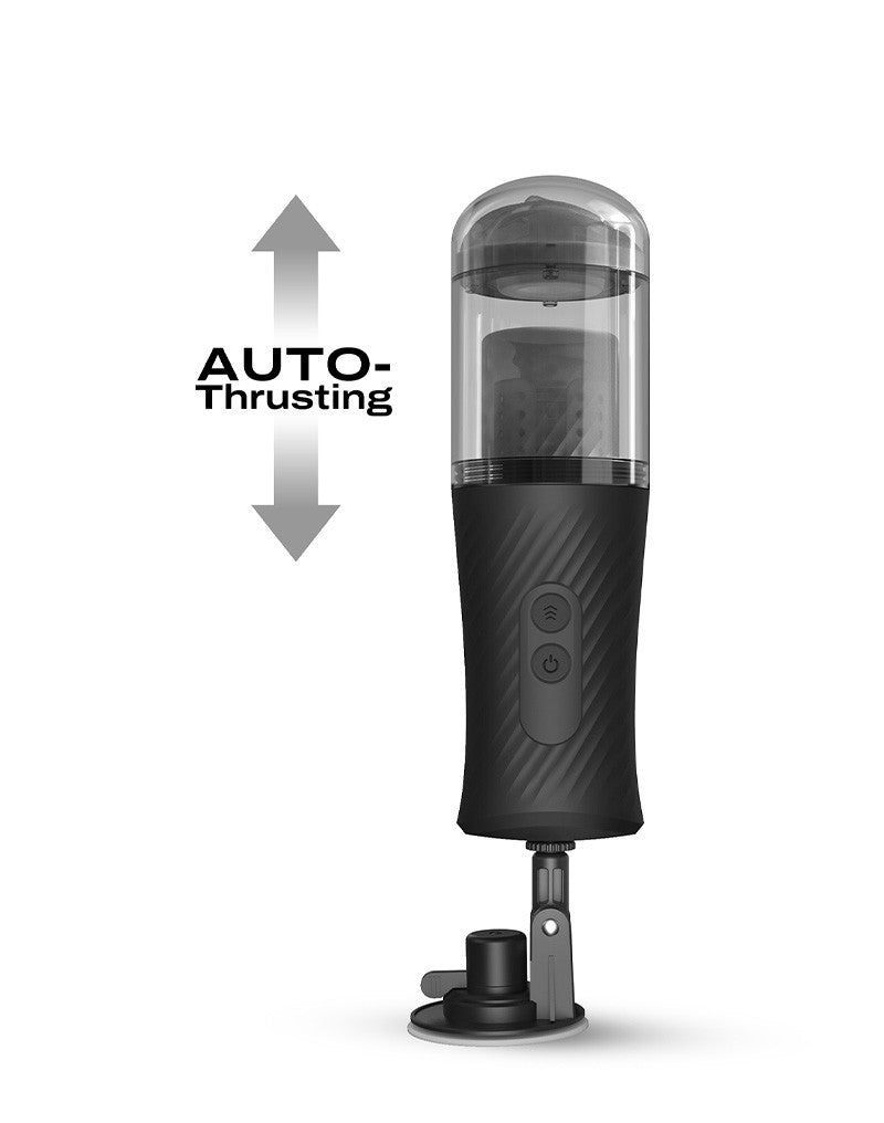Dorcel - Thrust Blow - Automatische Stotende Masturbator - Zwart-Laced-up.nl
