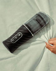 Dorcel - Thrust Blow Pro - Automatic Thrusting Masturbator - Black - Laced-up.nl