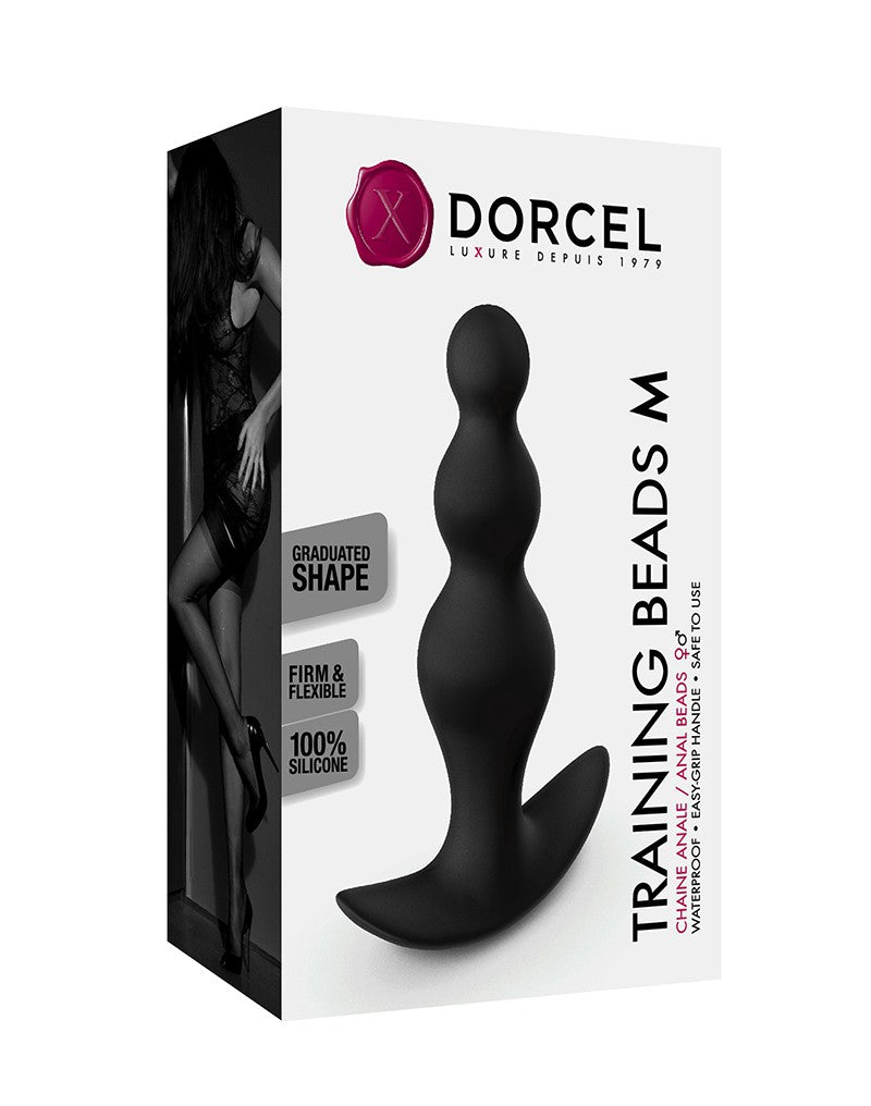 Dorcel - Training Beads - Geribbelde Buttplug-Laced-up.nl