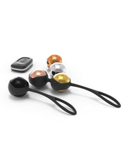 Dorcel - Vibrerende Geisha Balls Met Afstandsbediening En Verwisselbare Gewichten-Laced-up.nl