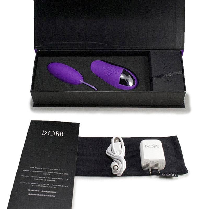 Dorr - Spot - Vibrerend Eitje plus Oplegvibrator - Paars-Laced-up.nl