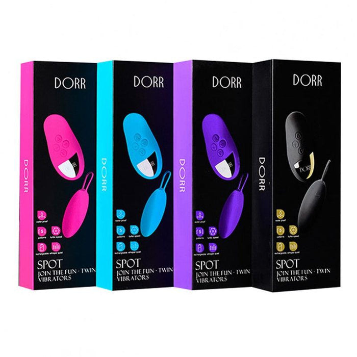 Dorr - Spot - Vibrerend Eitje plus Oplegvibrator - Paars-Laced-up.nl