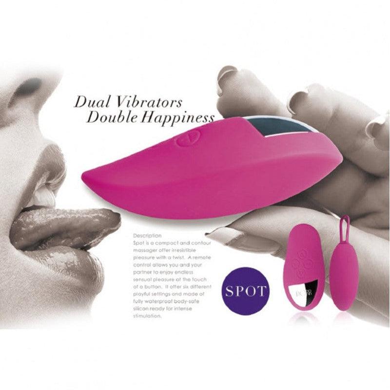 Dorr - Spot - Vibrerend Eitje plus Oplegvibrator - Turquoise-Laced-up.nl