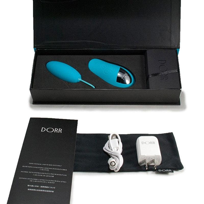 Dorr - Spot - Vibrerend Eitje plus Oplegvibrator - Turquoise-Laced-up.nl