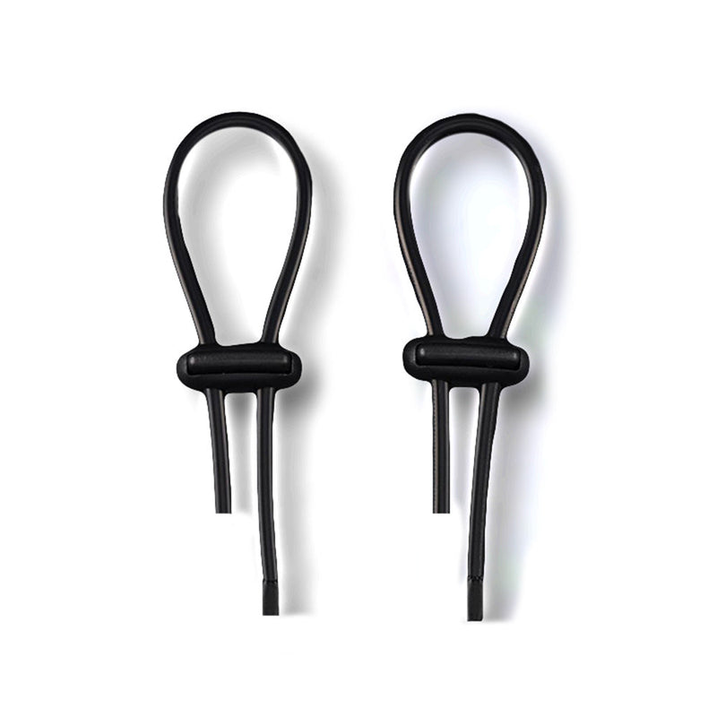 Dungeon Lab - Conductive Rubber Rings Pro - 2 pieces - Black - Laced-up.nl