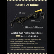 Dungeon Lab - Haakse kabel-Erotiekvoordeel.nl