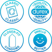 Durex - Classic Natural Condooms - 3 stuks-Erotiekvoordeel.nl