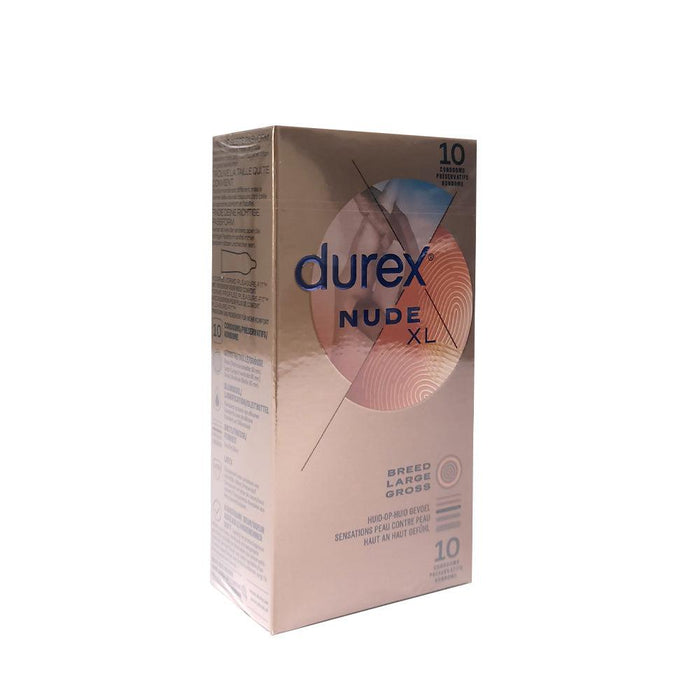 Durex - Condooms Nude XL - 10 stuks-Laced-up.nl