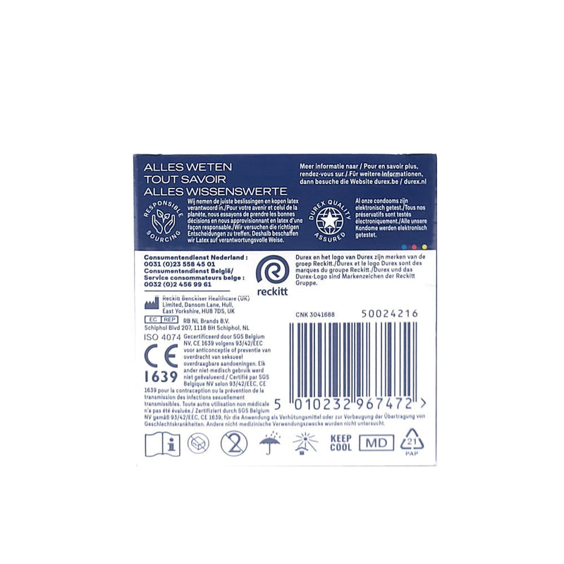 Durex - Originals Extra Safe Condooms-Laced-up.nl