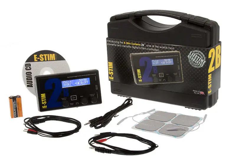 E-Stim E-Box Series 2B – Electrosex Powerbox – Zwart-Erotiekvoordeel.nl