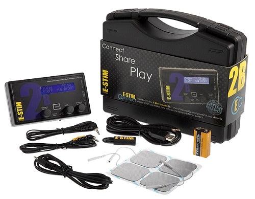 E-Stim Systems - Elektrosex Connect Pack 2B Kit - Electro Powerbox met accessoire-set-Laced-up.nl