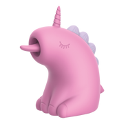 ER - Cupcake Unicorn - Clitoris Vibrator met 360° Roterende Tong - Roze-Erotiekvoordeel.nl