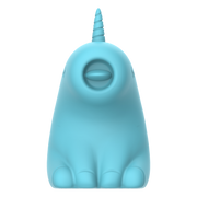 ER - Snowflake Unicorn - Clitoris Vibrator met Likkende Tong - Blauw-Erotiekvoordeel.nl