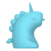 ER - Snowflake Unicorn - Clitoris Vibrator met Likkende Tong - Blauw-Erotiekvoordeel.nl