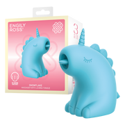 ER - Snowflake Unicorn - Clitoris Vibrator met Likkende Tong - Blauw-Erotiekvoordeel.nl