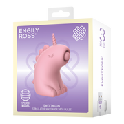 ER - Sweetmoon Unicorn - Clitoris Massager met Pulse - Zachtroze-Erotiekvoordeel.nl
