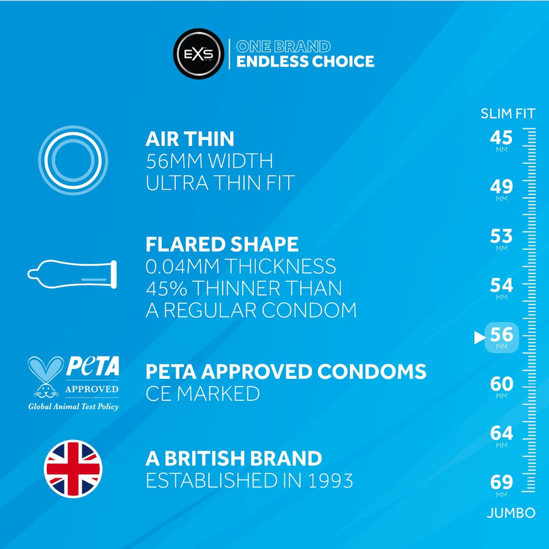 EXS Air Thin Condooms-Erotiekvoordeel.nl
