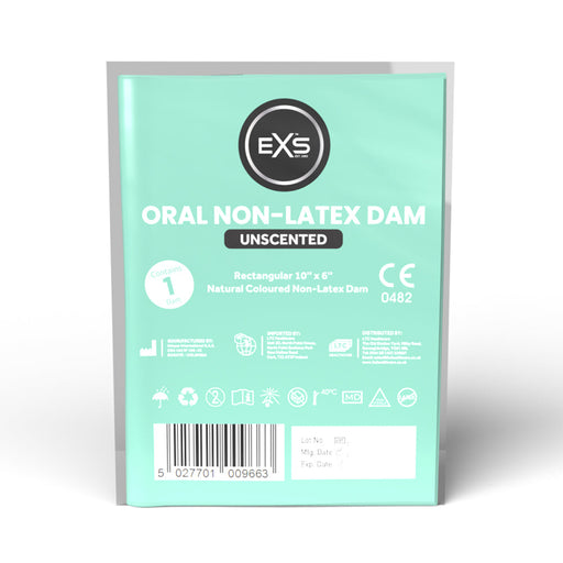 EXS Non-Latex Oral Dam / Beflapje - 1 stuk-Erotiekvoordeel.nl