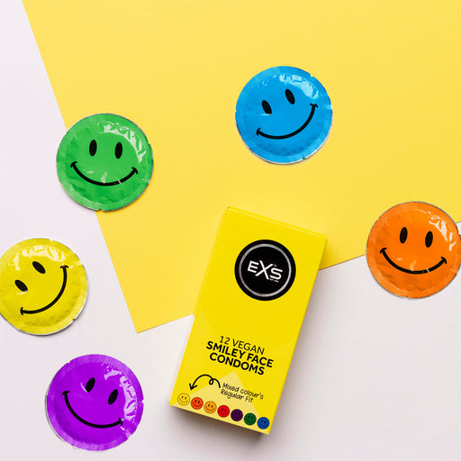 EXS Smiley Condooms-Erotiekvoordeel.nl