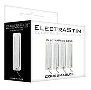 ElectraStim - Electrosex - Lange Geleidende E-stim Electrodes - 4 stuks-Laced-up.nl