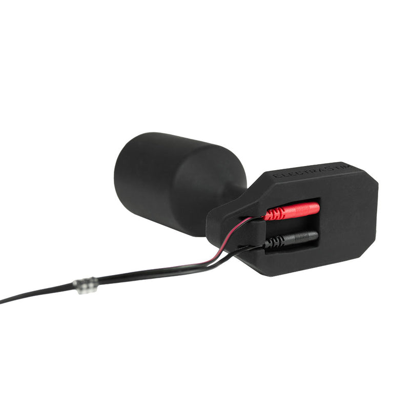 ElectraStim - Electrosex - Mr. S Leather Electro Buttplug - Zwart-Laced-up.nl