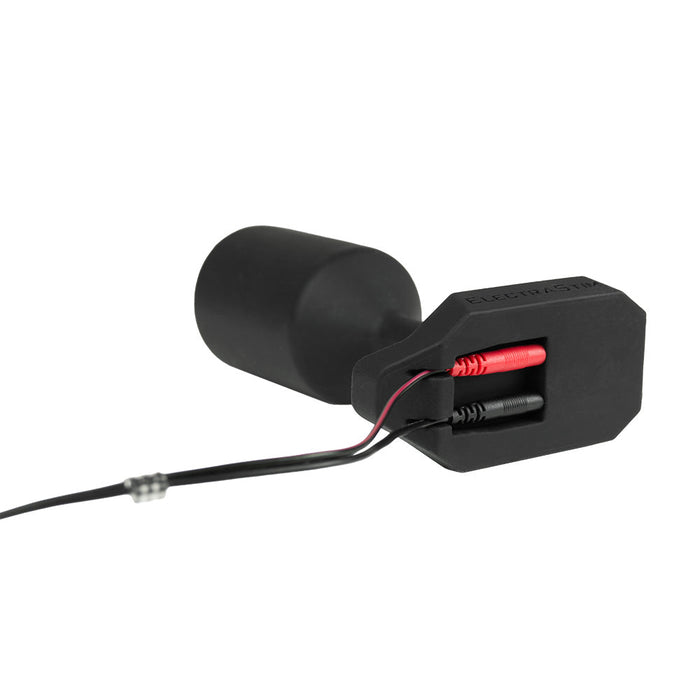 ElectraStim - Electrosex - Mr. S Leather Electro Buttplug - Zwart-Laced-up.nl