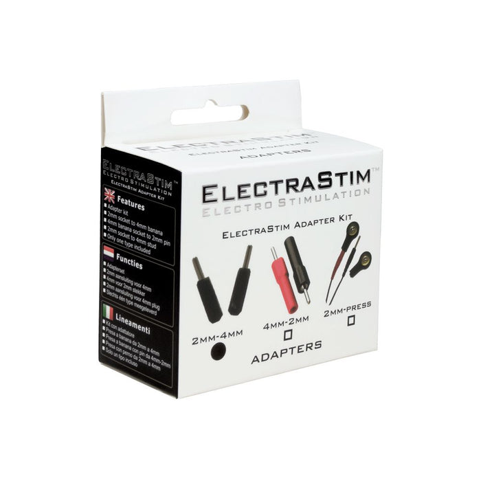 ElectraStim - Electrosex - Pin Converter Kit 2 mm naar 4 mm-Laced-up.nl