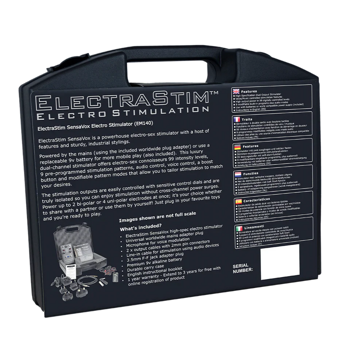 ElectraStim - Electrosex Powerbox - Sensavox-Laced-up.nl