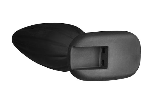 ElectraStim - Electrosex - Silikon-Analplug „Noir Rocker“ - drei Größen - Laced-up.nl