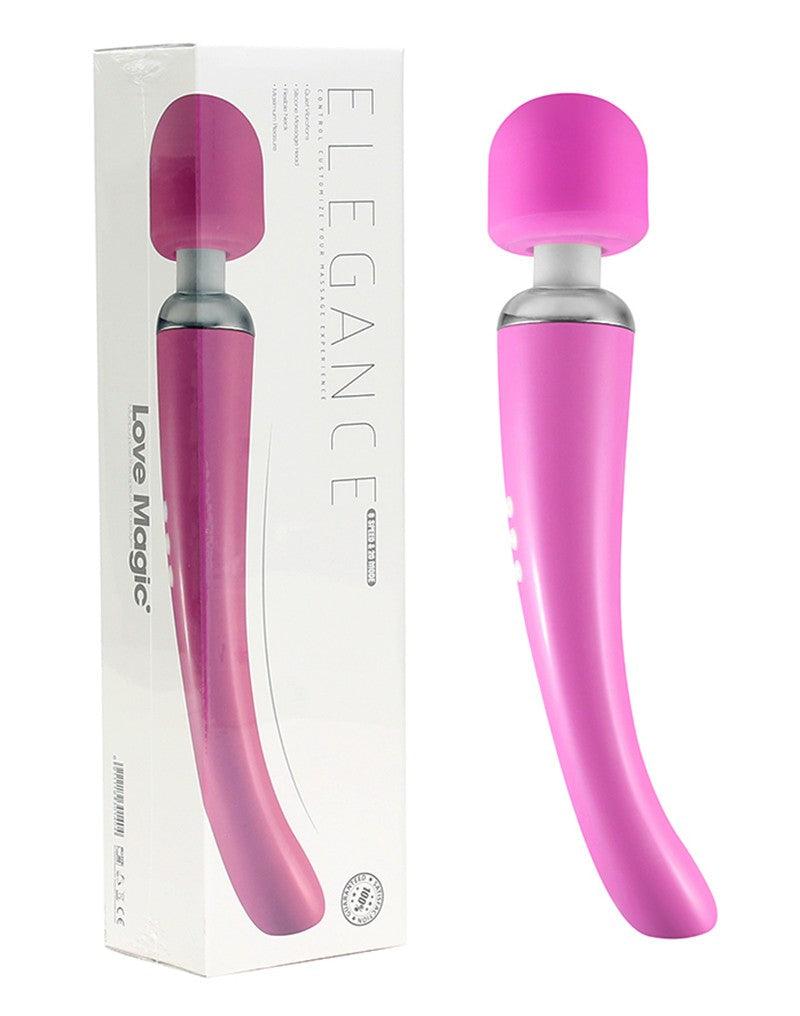 Elegance Wand Vibrator - oplaadbaar - Roze-Laced-up.nl